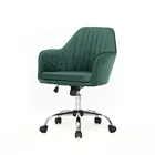 Velvet Chair Economical Custom Design High Density Foam Velvet Living Room Modern Home Office Leisure Chair