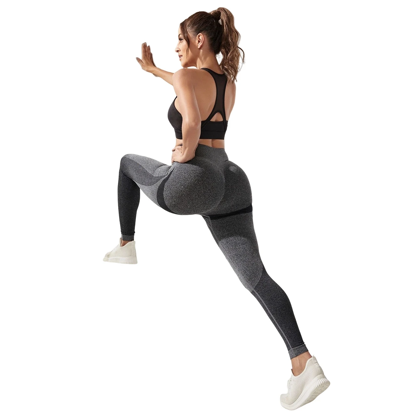 OEM High Waist Seamless Leggings for Women Scrunch Butt Workout No Camel Toe Training Yoga Pants