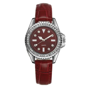 Hot sale new women's multi-color belt quartz watch fashion personality versatile women's quartz watch