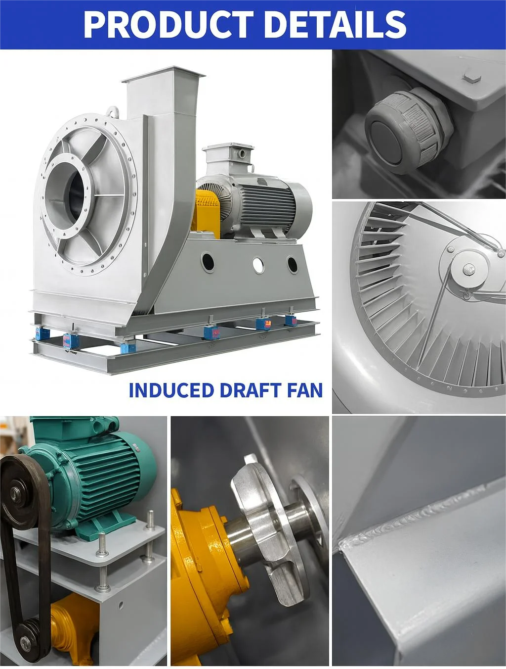 Centrifugal Induced Draft Fan, 9-19, 9-26, Explosion-Proof - detail 2