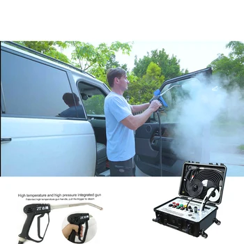 OEM Handheld 3680w 4-8bar Air Purify Sterilizer Car Washer Spray Machine Dry High Pressure Car Steam Cleaner for Auto Detailing