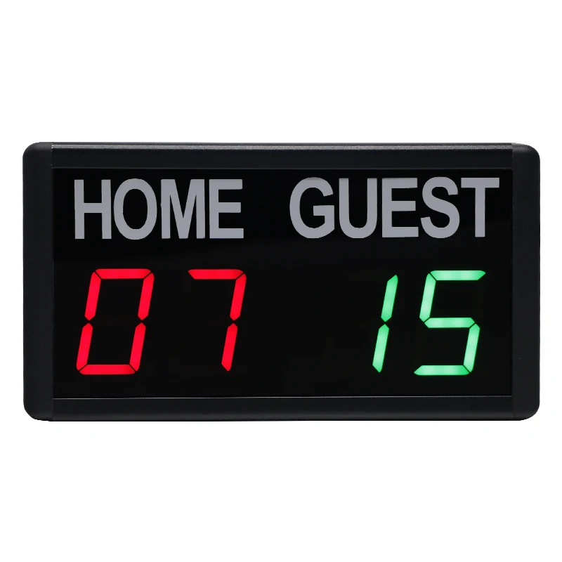 Portable Led Scoreboard Clock Multisport Digital Electronic Scoreboard Ganxin 