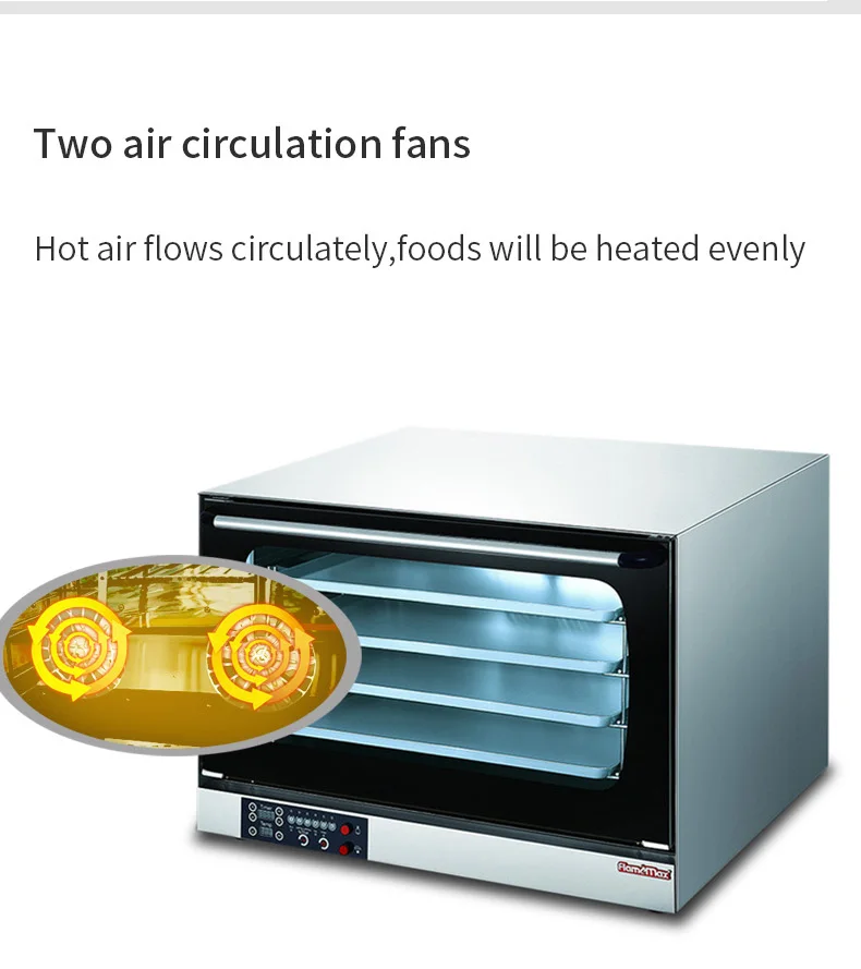 Factory Commercial Oven Convection Oven Tart Built in Oven Electric Hot air Circulation Roaster Bread Baking Biscuit Pastry