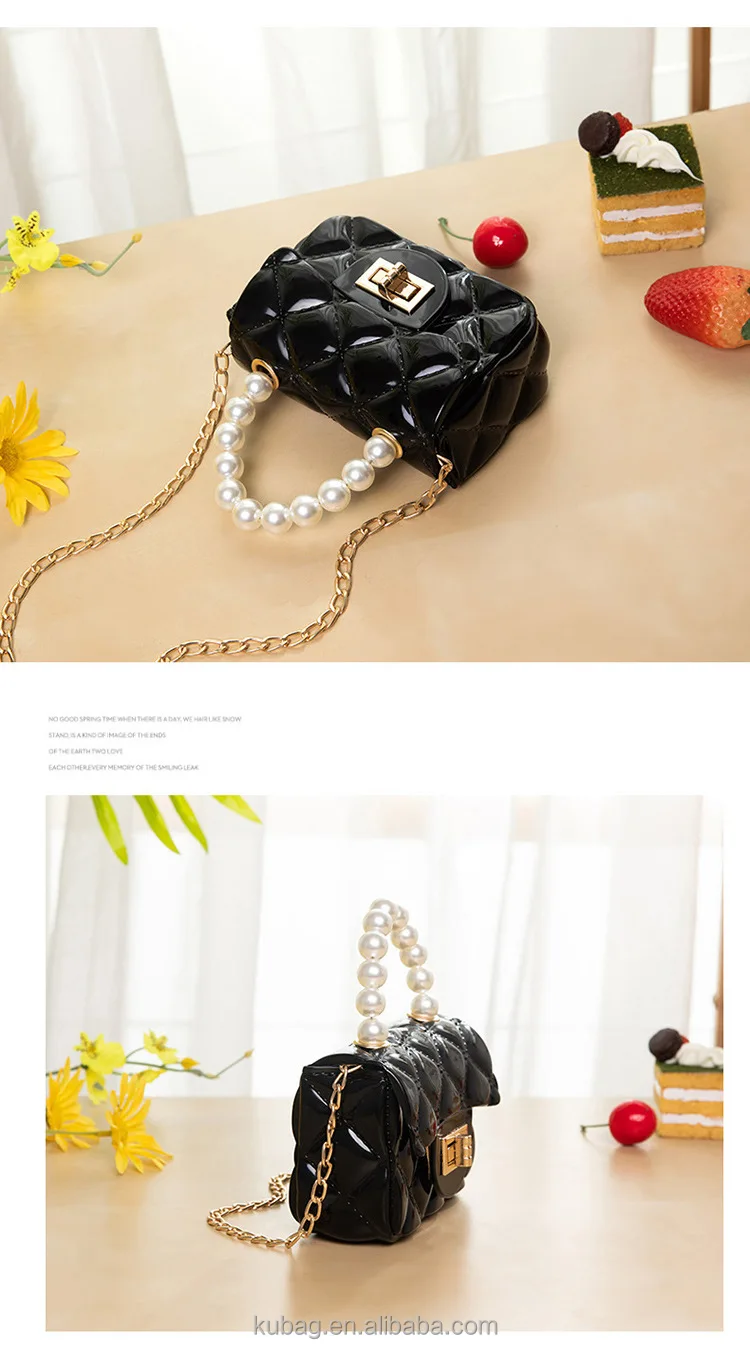 girls jelly mini candy handbag