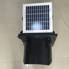 Led Warning Light Amber Solar Flashing Light LED Solar Warning Light Flashing Yellow Amber Color Warning Light