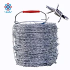 Galvanized Wire Factory Excellent Quality Hot Dipped Galvanized Barbed Wire Price Per Roll