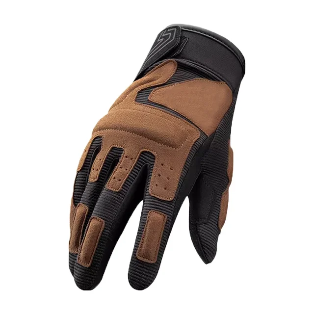 All Seasons Non-Slip Off-Road Motorcycle Riding Gloves with Touch Screen Function Spot for Comfort and Convenience while Riding