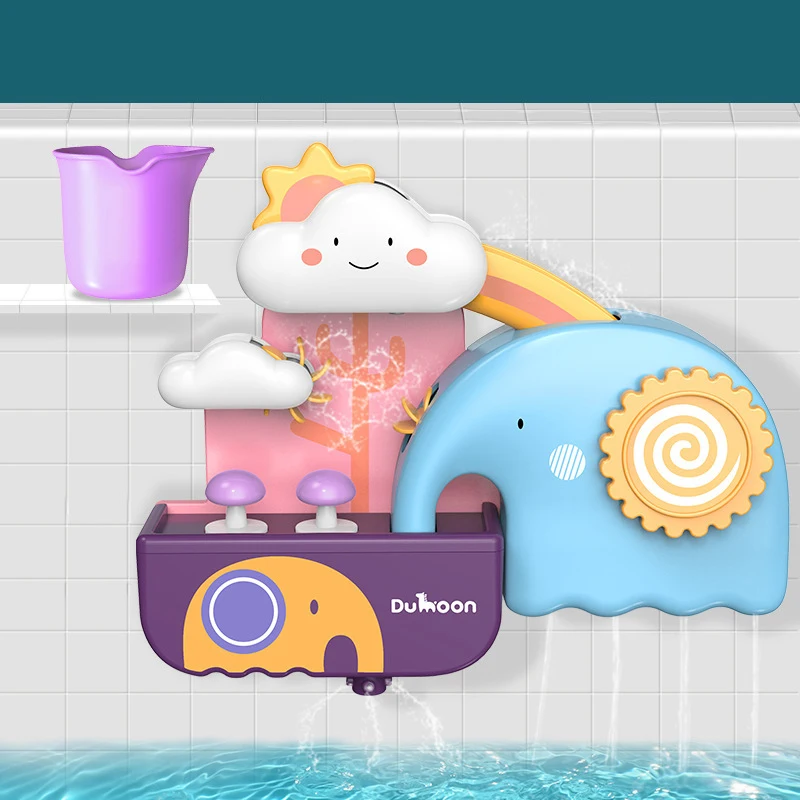 NEW design Bath toy STEM Bathroom Tree House Shower Toy for baby bath toy