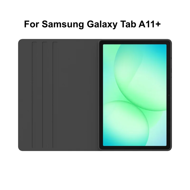 product slim folio stand protective tablet case pu leather flip cover with holder for samsung galaxy tab a11 plus for tab a9 plus-7