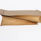 Food Foil Food Coffee Bag Aluminum Foil Food Grade Packaging Kraft Paper Coffee Aluminum Foil Bags With Front Zipper