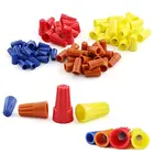 Spring Nut Wire 70pcs Electrical Screw Terminal With Spring Insert Assorted Kit End Closed Screw-On Nut Wire Connectors