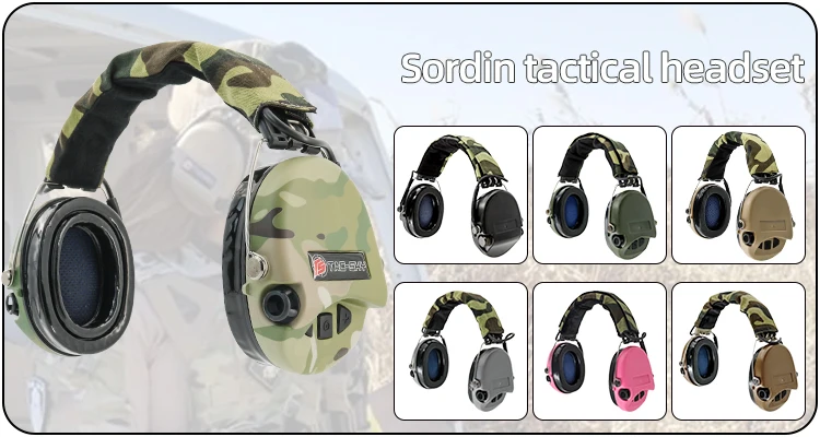 Ts Tac Sky Sordin Ipsc Silicone Earmuff Tactical Electronic Shooting