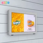 Refee 43 55 Inch Wall Mount 2500nits Android Advertising Display Waterproof Outdoor Lcd Display Screen