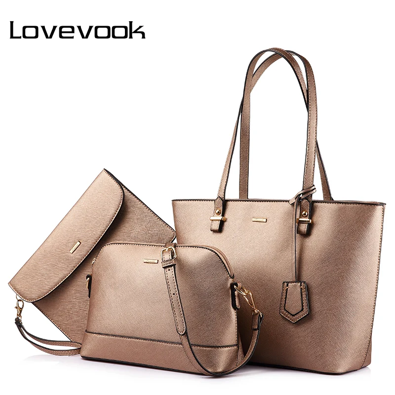 Lovevook-conjunto De Bolsos De Piel Para Mujer,Bolsas De Mano Femeninas De  Alta Calidad,A La Moda,De Lujo - Buy Bolso De Mano Para Mujer,Bolso De  Gimnasio Para Mujer,Bolso De Cuero Para Mujer Product