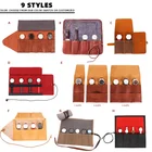 Watches Bag Watch CHANGRONG Custom Best Gift Waterproof Multi-purpose Waxed Canvas Watches Straps Storage Bag Travel Leather Watch Roll