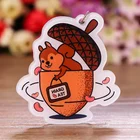 Promotional Customized Acrylic Charms Wholesale Clear Transparent Keychain