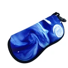 RTS Custom Colorful Printing Neoprene Protective Glasses Pouch Neoprene Sunglasses Sleeve