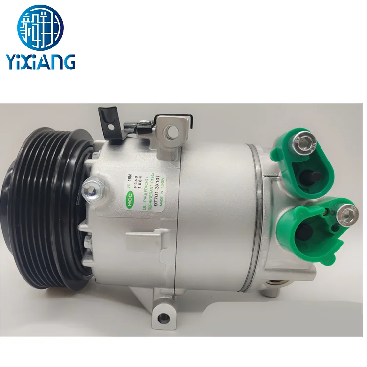 6PK VS12 Car AC Compressor For Hyundai Elantra 97701-3X100 97701-3X101