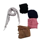 Scarf 100% Polyester Wrinkled Jacquard Scarf Fast Delivery Scarf Factory Direct Sale