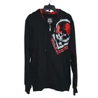 Polyester Zipper MENS COTTON POLYESTER BRUSHED FLEECE GRADING PRINTED OEM ZIPPER HOODIE