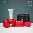 Handbags Dropshipping Zd8078 2021 Handbags Leather Mini Bag Set Premium Handbags Dropshipping Custom Brand
