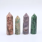 Wholesale Gemstone Wholesale High Quality Natural Gemstone Crystal Tower Quartz Import Ed Granite Wand Quartz Point