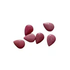 Gemstone Crystal High-quality Smooth Ring-shaped Red Water Droplets Gemstone Crystal Rhodochrosite