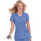 Uniform Uniform Best Selling Spandex Breathable Medical Scrubs Set Uniform For Women