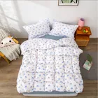 Sheet OEM 100% Printed Polyester Bed Sheet Sets Bedding With Pillowcase