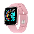 Multi-Functions Smart Bracelet Heart Rate Blood Pressure Monitoring Pedometer Health Y68 Sport Watch D20 Smart Watch