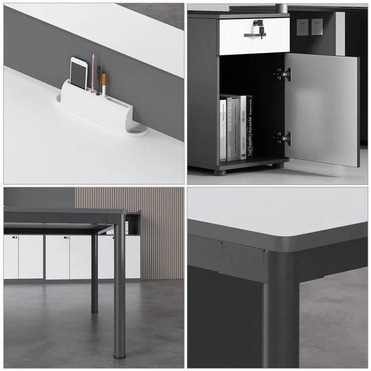 Computer Desk With Bookshelf Gaming Chair And Desks Office L Desk