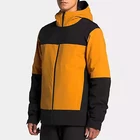 Warm Color Block Style Mens Hooded Quilted Jackets To Keep Warm