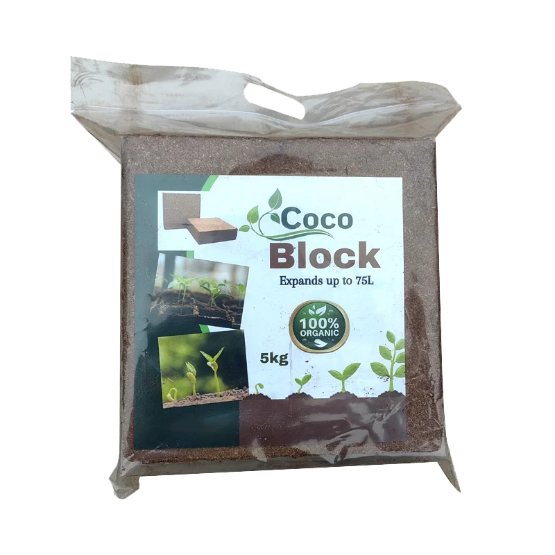 Bata Sabut Kelapa/Blok Cocopeat/Blok Gambut Kelapa Pembuatan Blok Keripik Blok Cocopeat Kering