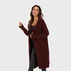 Knitted Cardigan Sweater Hot Sale High Quality Women Shaggy Long Sleeve Knitted Sweater Cardigan Mujer