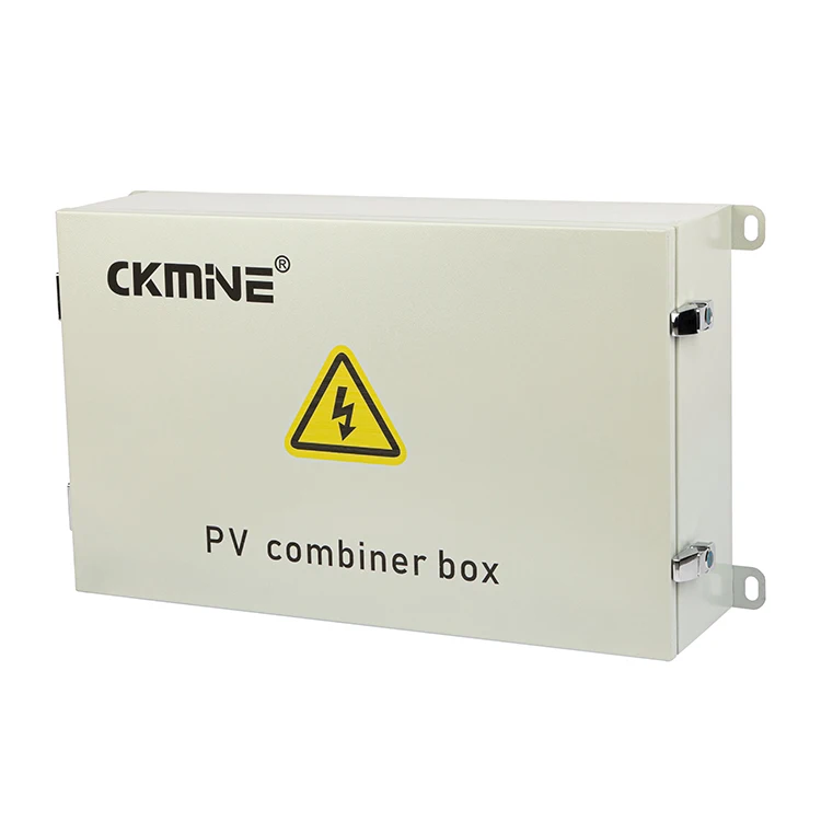 CKMINE Combiner Box IP65 wasserdichte PV-Combiner-Box aus ABS/PC-Kunststoff für Solarsystemlieferanten