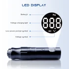 Tattoo Gun Tattoo Gun Wireless Tattoo Machine Pen Japan Motor 1200mAh Lithium Battery Fast Charge Tattoo Gun
