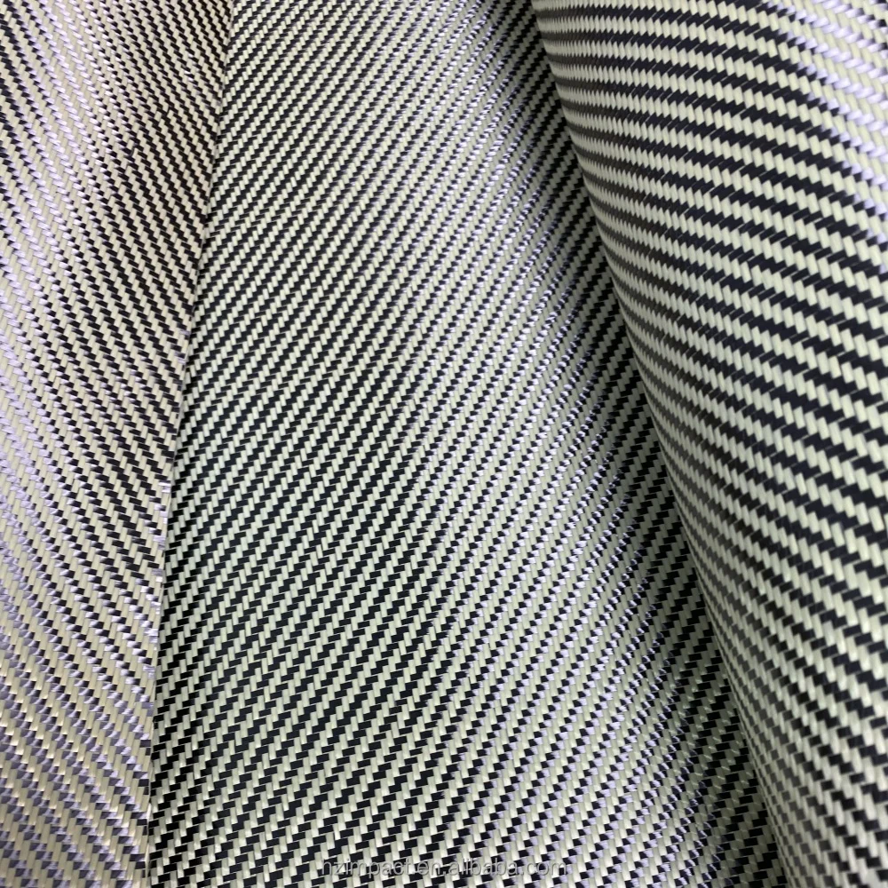 200GSM Yellow for Kevlar Fabric Flame Retardant Carbon Fiber Mixed Plain/Twill Weave 200GSM Yellow for Kevlar Fabric Flame Retardant Carbon Fiber Mixed Plain/Twill Weave