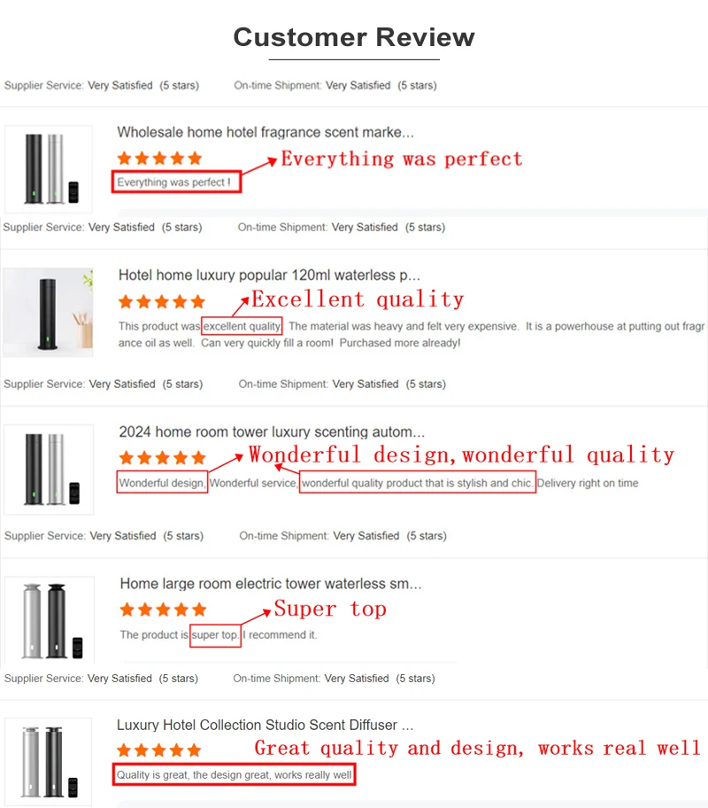 Professional Home hotel lobby electric waterless pure essential oil aroma air hvac luxury tower fragrance machine scent diffuser