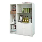 Bookcase Simple Design Wall Bookshelf Bookcase Modern Room Bookshelf In Wooden Color For Living Room