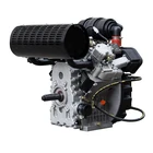 Air-cooled two cylinder diesel fuel 30hp engine2v98