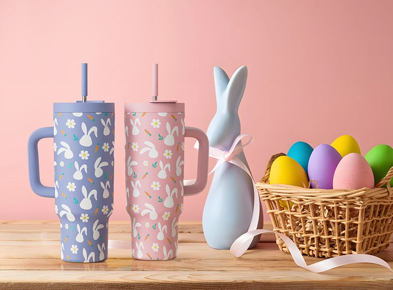 New Arrival Products 2025 Coffee Tumbler Mug Cups Gift for Easter details