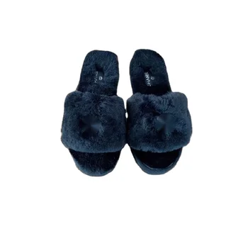 women's slippers Furry women's flip-flops