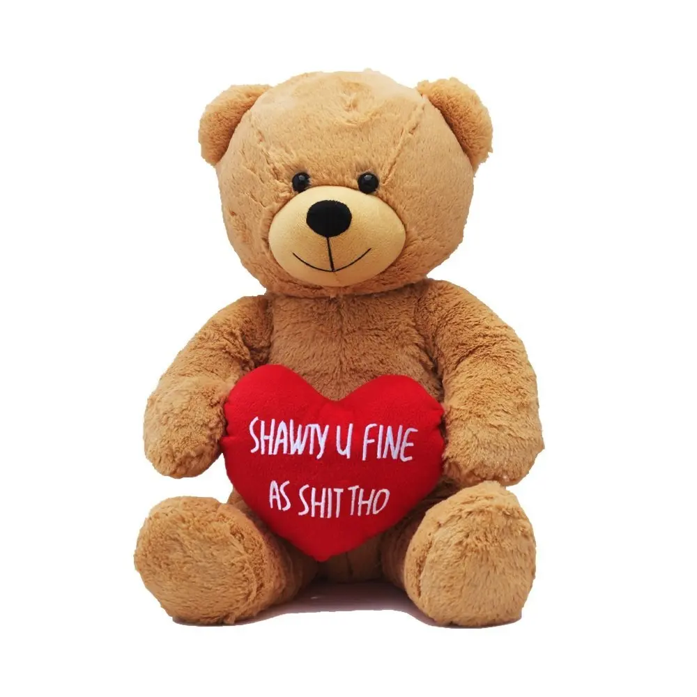 brown valentine teddy bear