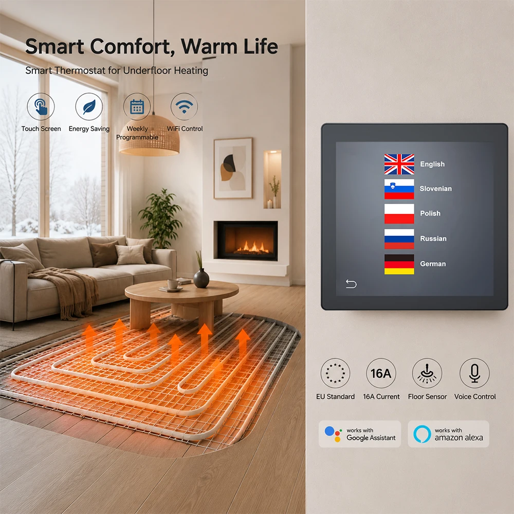 For Floor Heating Boiler, TFT, 230 V, 24VAC - detail 10