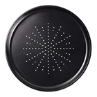 Pizza Pizza Pans With Holes 13 Inch Non Stick Shallow Pizza Tray Bakeware