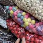 Wooden Beads Wooden Wholesale 6mm/8mm/10mm/12mm/14mm/16mm/18mm/20mm Natural Wooden Beads Spacer Loose Beads For Jewelry Making
