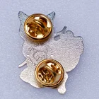 Metal Metal Metal Crafts Manufacturer Metal Cute Cartoon Hard Enamel Gold Plated Pin