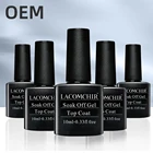 Polish Gel Polish Set LACOMCHIR Top Base Coat Best Sell Combination UV Gel Nail Polish Set/Kit