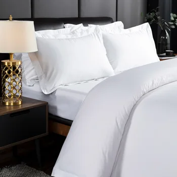 Wholesale hotel cotton bed quality four-piece hotel soft skin four-piece set