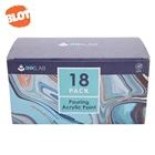 Acrylic Paint Art Paints BLOT BRPT800028 18 Colors DIY High-flow Bottled Water Based Acrylic Pouring Paint For Art Work